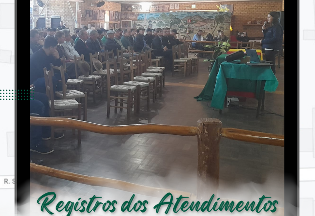 Registros dos atendimentos