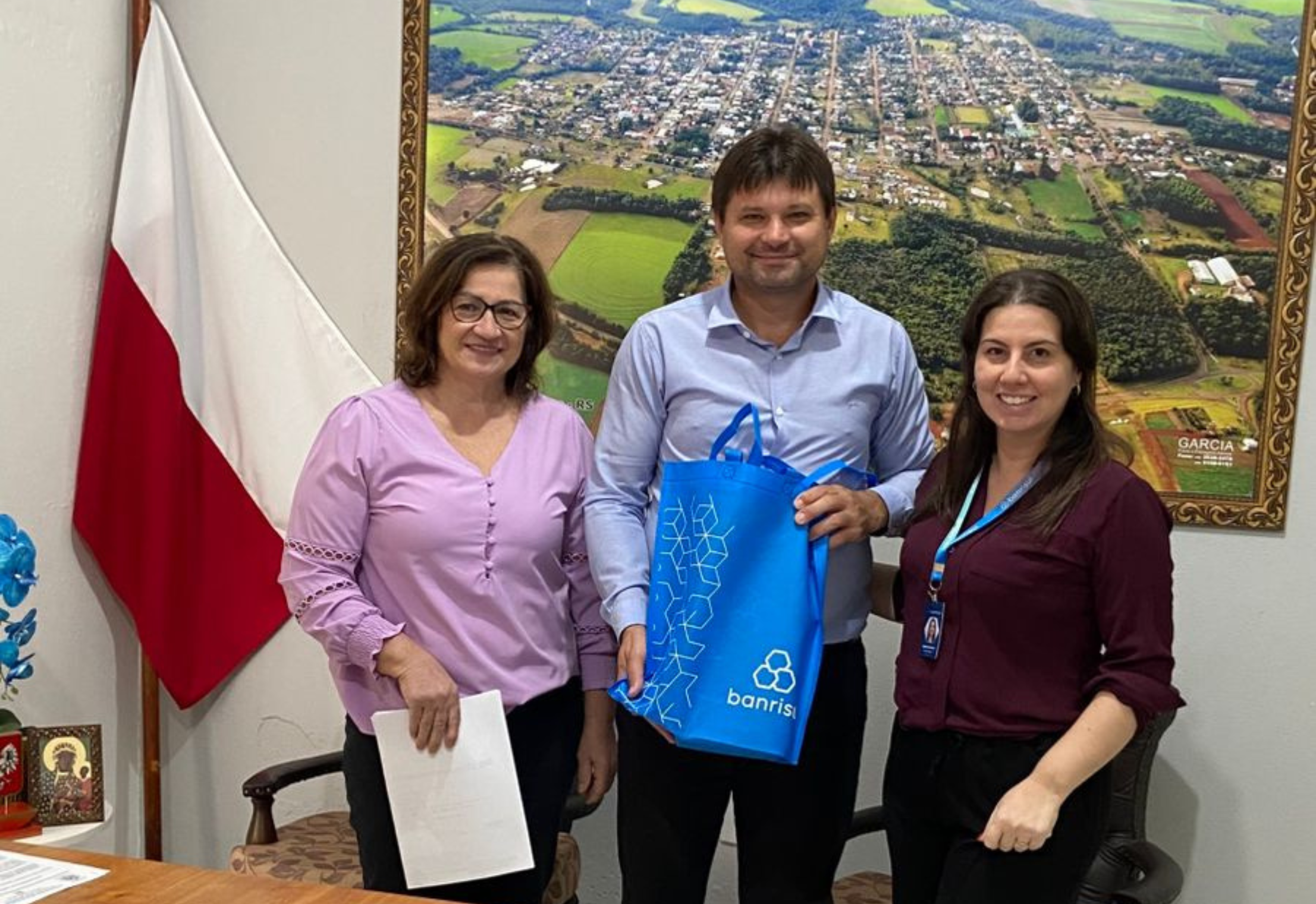 VISITA GABINETE DO PREFEITO