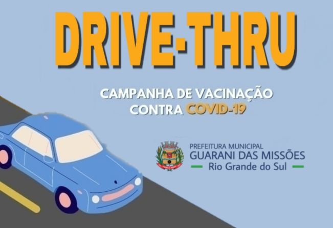 DRIVE-THRU - DIA 06/04 (QUARTA-FEIRA)