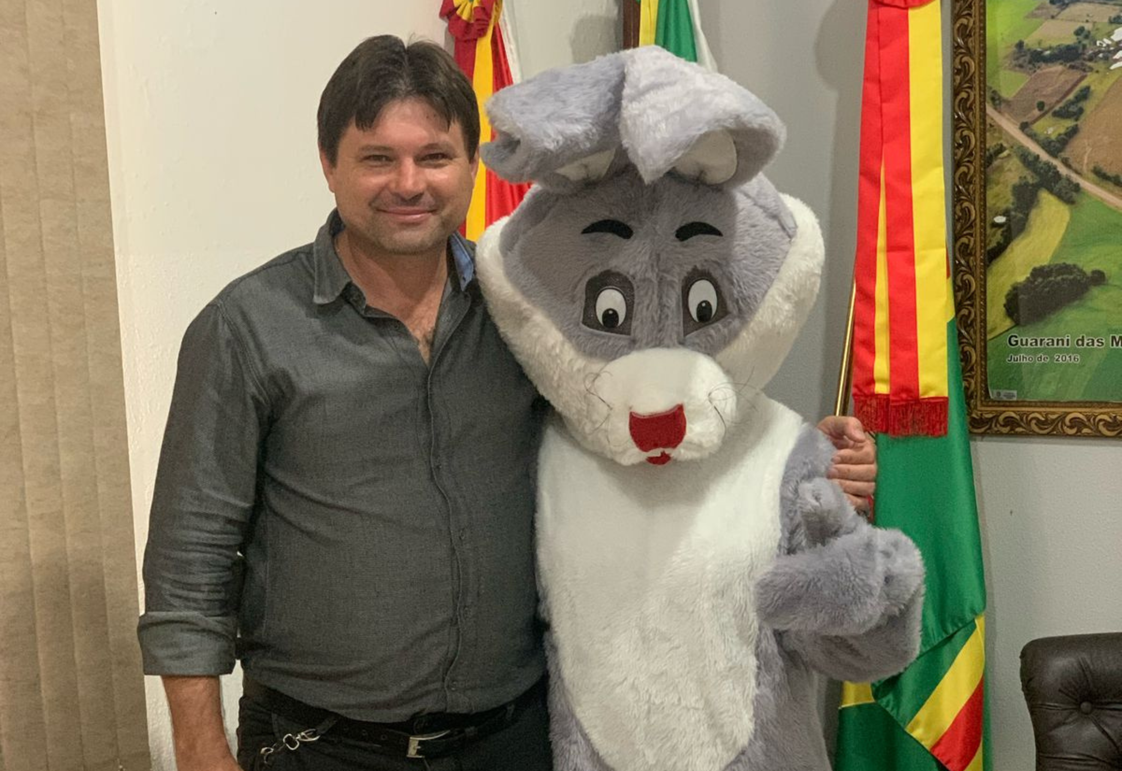 VISITA GABINETE COELHO DA EMEF SÃO JOSÉ
