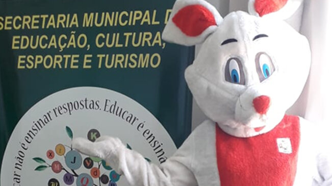 SMEC de Guarani das Missões realizou visitas às Escolas Municipais em Comemoração à Páscoa