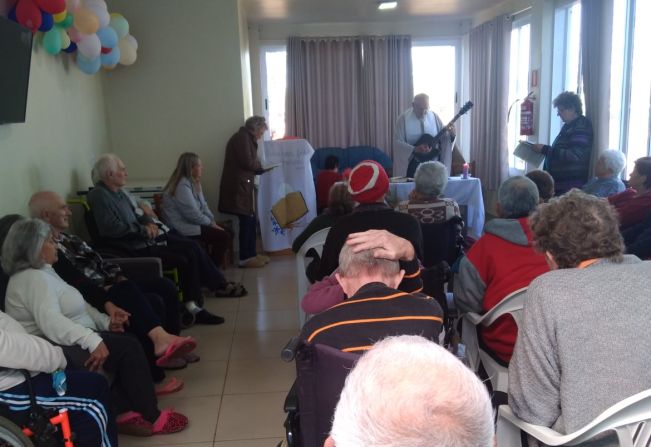 CELEBRAÇÃO DA SANTA MISSA NA ENTIDADE